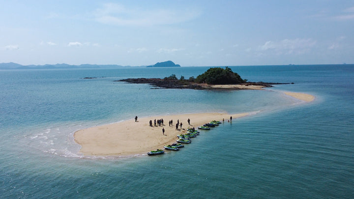 Perfect for two people or big groups. Jet Ski Safari in Phuket. 